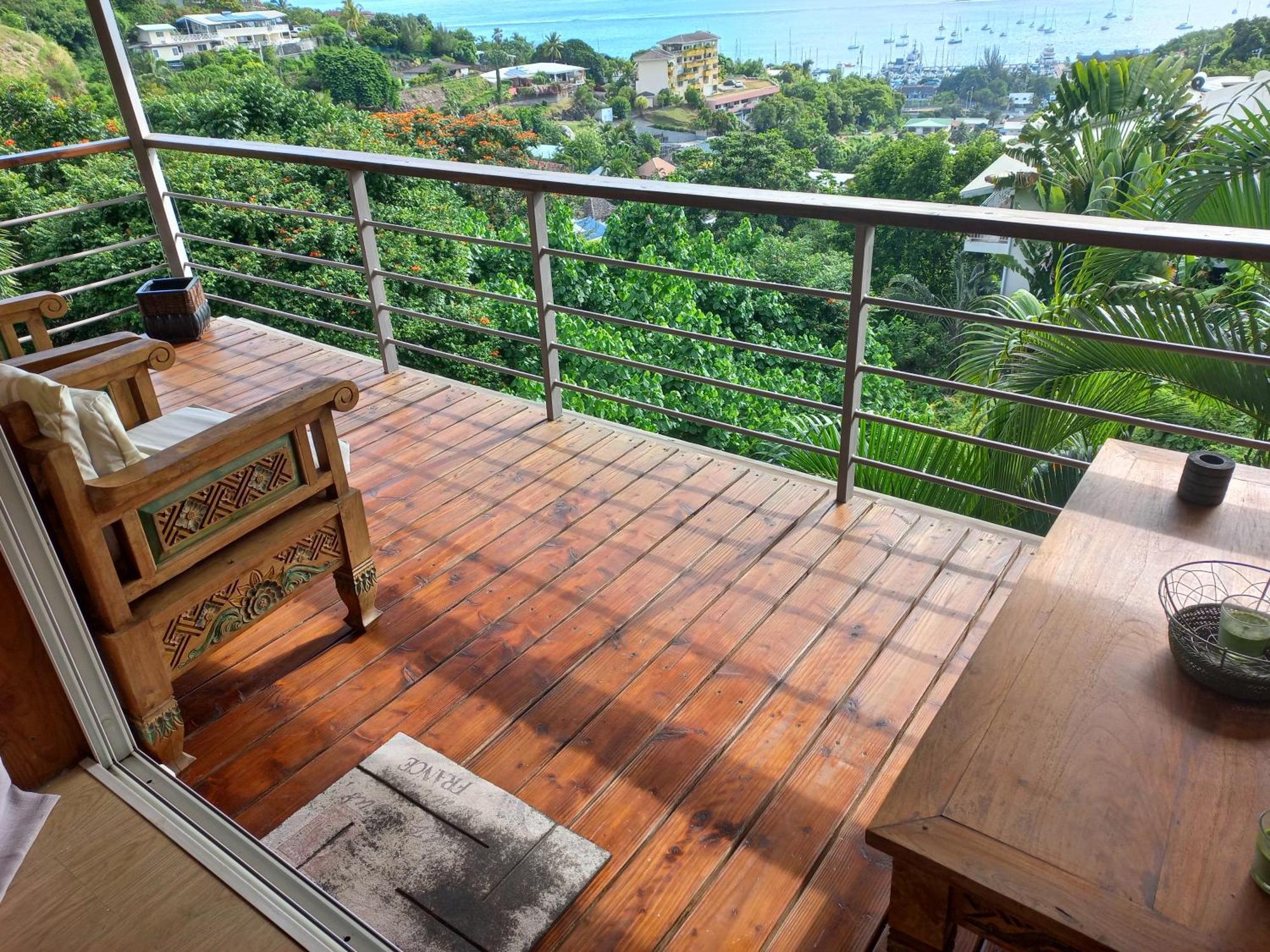 Marina Blue Fabuleux Appartement Vue Lagon Punaauia  ภายนอก รูปภาพ